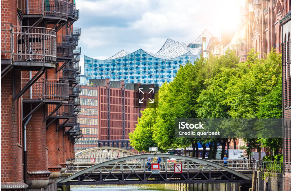 Das Wasserschloss in der Hamburger Speicherstadt